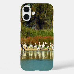 Pelican Island, River Murray, Australia, iPhone 16 Plus Case