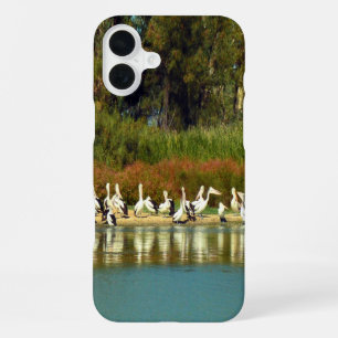 Pelican Island, River Murray, Australia, iPhone 16 Plus Case