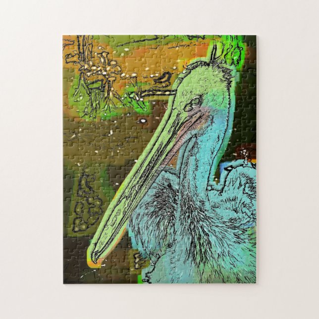 PELICAN JIGSAW PUZZLE (Vertical)
