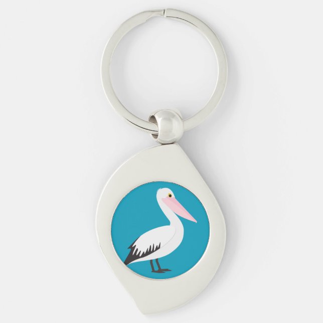Pelican Key Ring (Front)