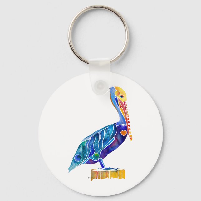 Pelican Key Ring (Front)