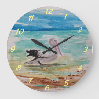 Pelican Large Clock