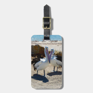 Pelican Love,  Luggage Tag