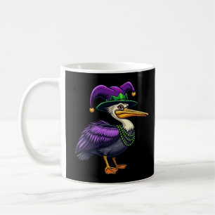 Pelican Mardi Gras – Carnival Fun for Animal Lover Coffee Mug