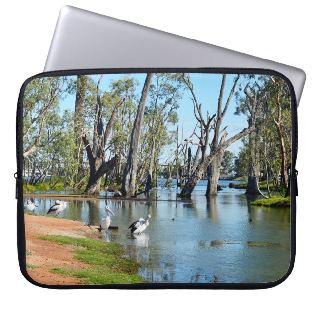 Pelican Oasis Berri Riverland South Australia, Laptop Sleeve (Front)