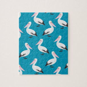 Pelican pattern jigsaw puzzle