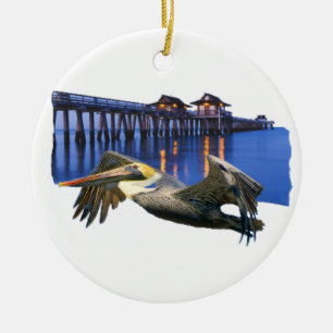Pelican Pier Ceramic Tree Decoration