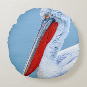 PELICAN PORTRAIT ROUND CUSHION