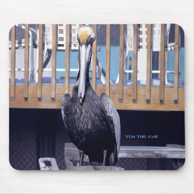 Pelican Power Mouse Pad (Front)