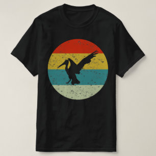 pelican retro vintage silhouette 70s T-Shirt