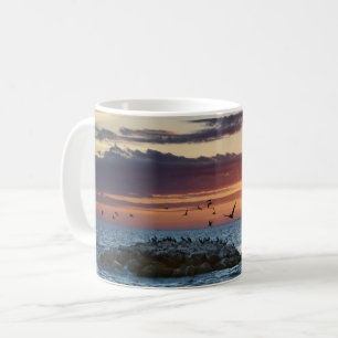 Pelican Rock Sunset, Dauphin Island, Alabama Coffee Mug