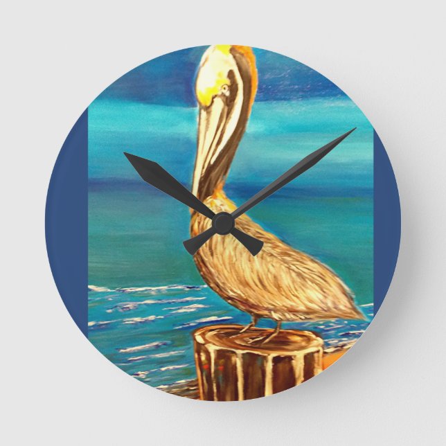 PELICAN ROUND CLOCK (Front)