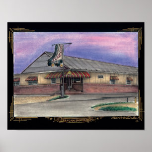 pelican skateland poster