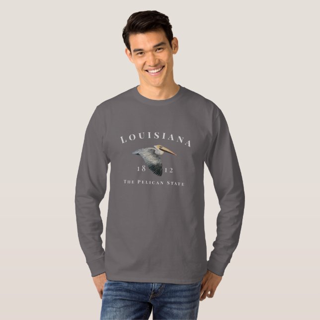 Pelican State 1812 Long Sleeve Shirt (Front Full)