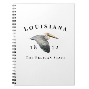 Pelican State 1812 Spiral Notebook