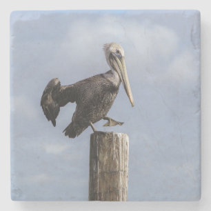 Pelican Stone Coaster