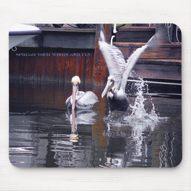 Pelican Takeoff Mouse Pad (Front)