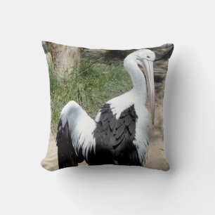 Pelican Time To Preen, Cushion