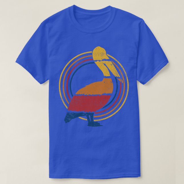 Pelican Waterbird Pelican Lover T-Shirt (Design Front)
