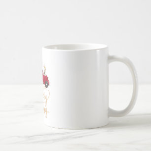 Pelicans Bird Driving Christmas Tree Tr Coffee Mug