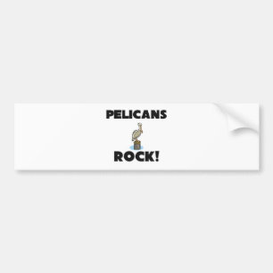 Pelicans Rock Bumper Sticker
