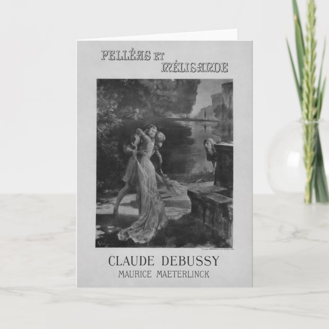 Pelleas and Melisande Opera, 1902 Card (Front)