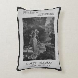 Pelleas and Melisande Opera, 1902 Decorative Cushion