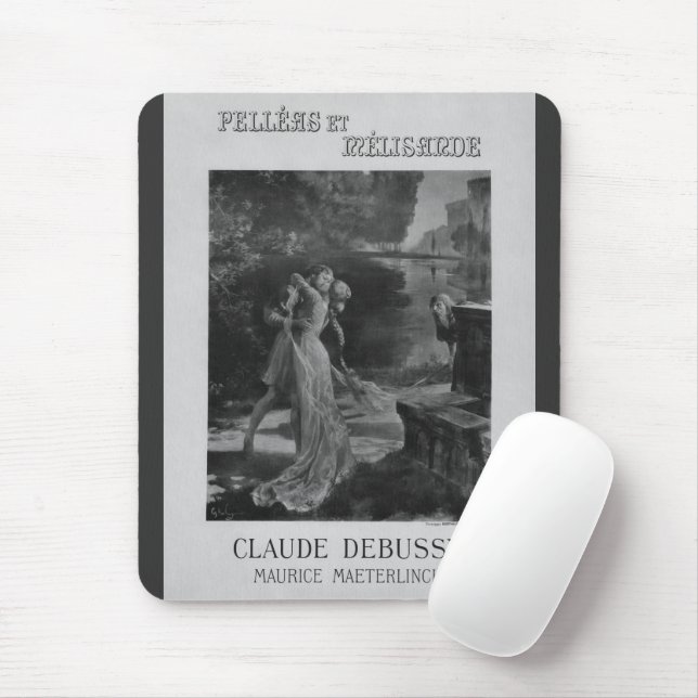 Pelleas and Melisande Opera, 1902 Mouse Pad (With Mouse)