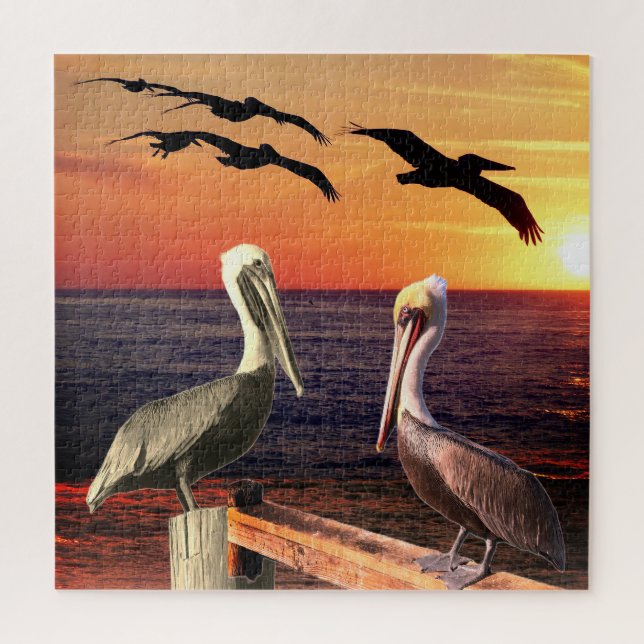 Pellican Bird Jigsaw Puzzle (Vertical)