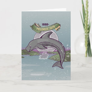 Pelorus Jack New Zealand Dolphin Card