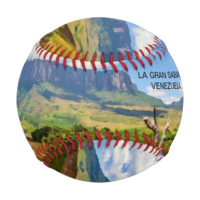 Pelota de béisbol de la Gran Sabana. Baseball (Front)