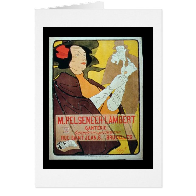 'Pelseneer-Lambert Glove Makers, Millinery and Per (Front)