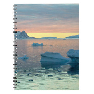 Peltier Channel in the last light of the day Notebook