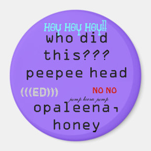 pelto pup magnet
