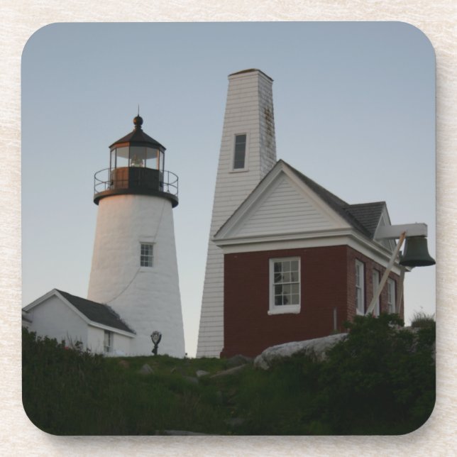 Pemaquid Point Light Coaster (Front)