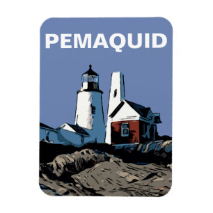 PEMAQUID POINT LIGHT MAGNET