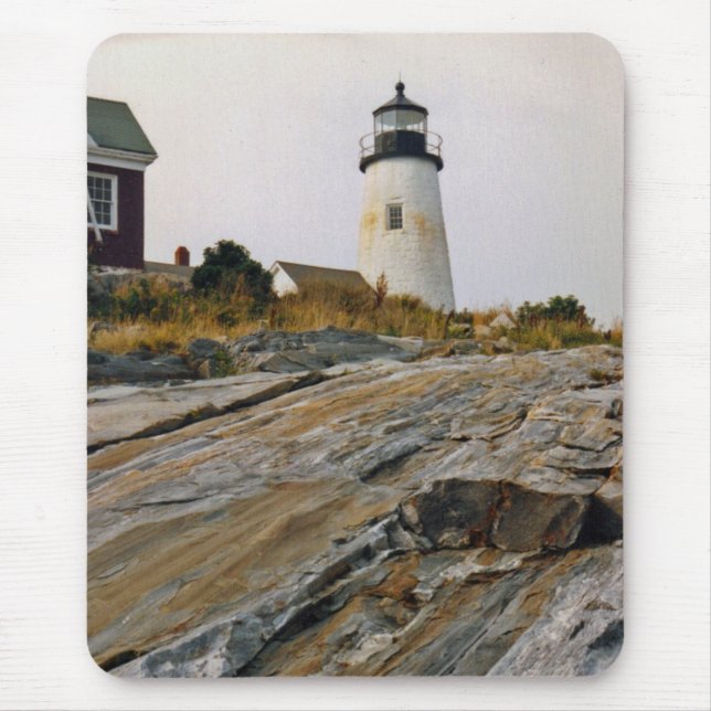 Pemaquid Point Light Mousepad (Front)