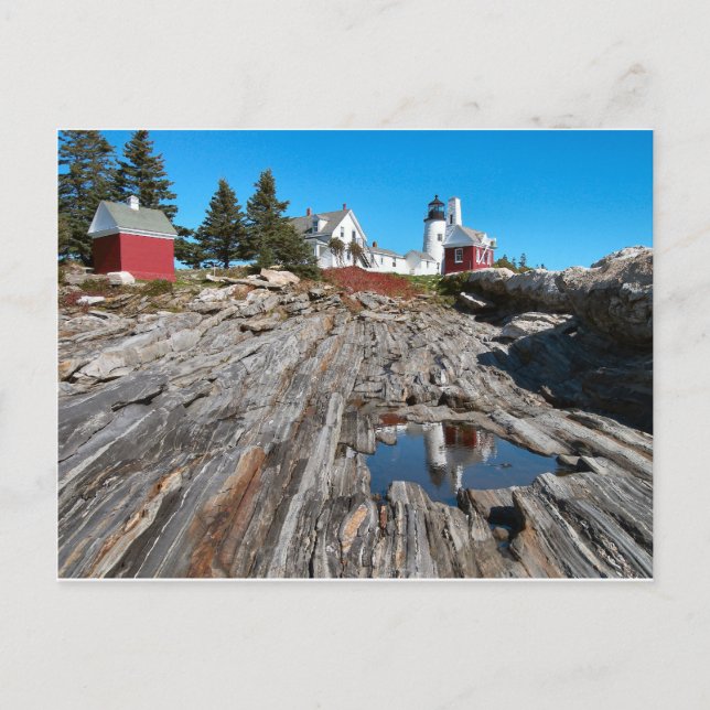 Pemaquid Point Light Postcard (Front)