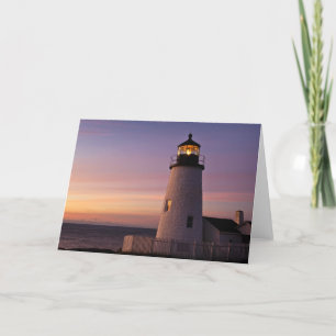 Pemaquid Point Light Station, Maine Card