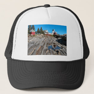 Pemaquid Point Light Trucker Hat