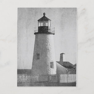 Pemaquid Point Lighthouse Maine Postcard