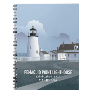 Pemaquid Point Lighthouse Notebook