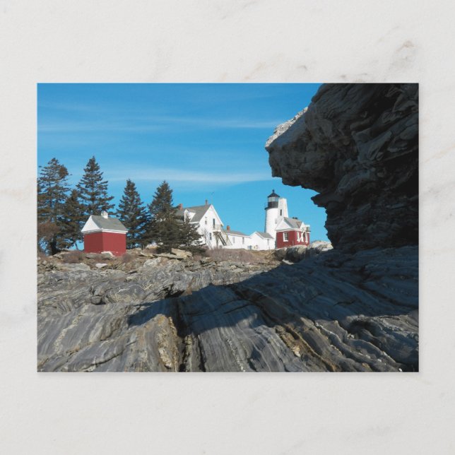 Pemaquid Point Lighthouse Postcard (Front)