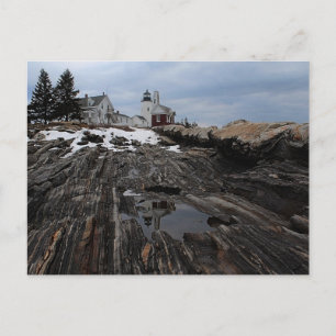 Pemaquid Point  Lighthouse Postcard