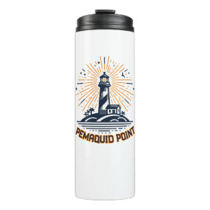 Pemaquid Point Lighthouse Sunrise Thermal Tumbler