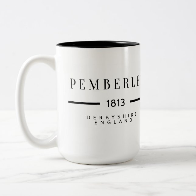 Pemberley Coffee Mug (Left)