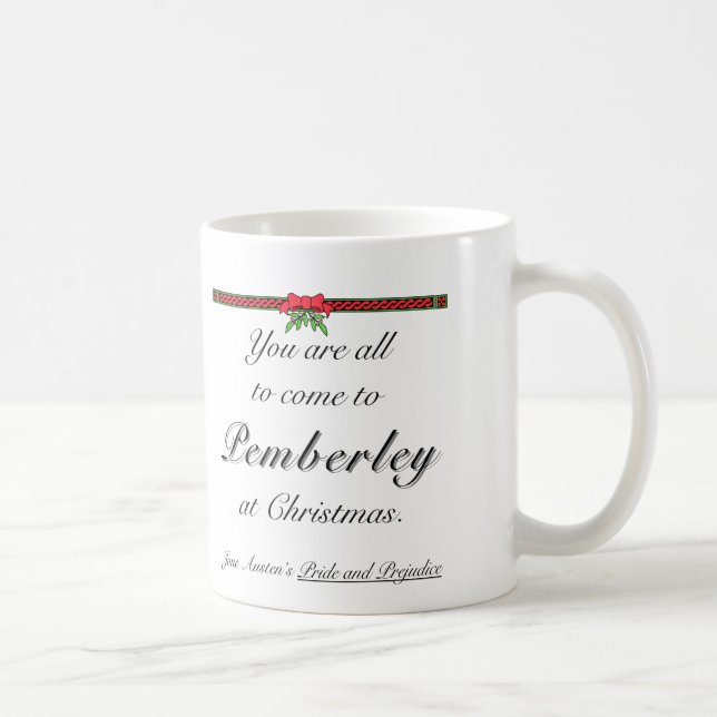 Pemberley Coffee Mug (Right)