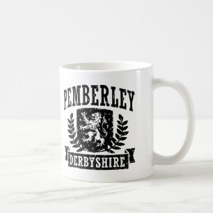 Pemberley Derbyshire Coffee Mug