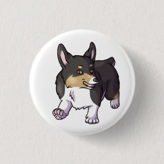 Pembroke Corgi 3 Cm Round Badge