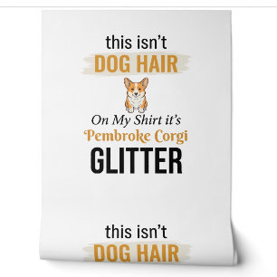 Pembroke Corgi Glitter Funny Dog Lover Design_1 Wallpaper